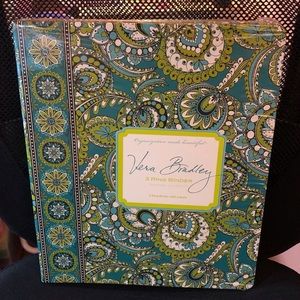 Vera Bradley Peacock Binder